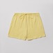 Eyelet shorts/yellow