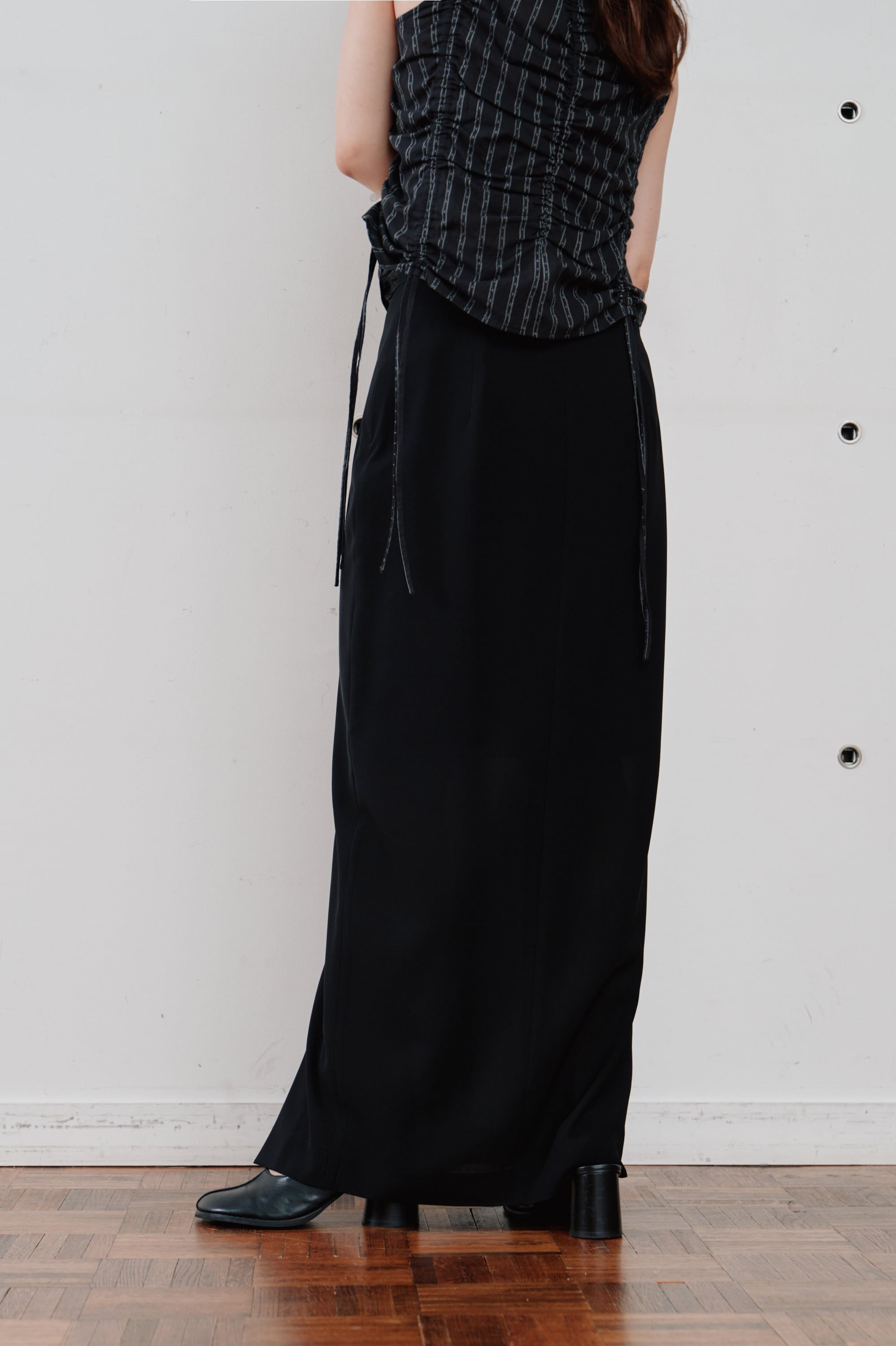 Hella sheer pencil skirt シアーペンシルスカート Black | planet3rd