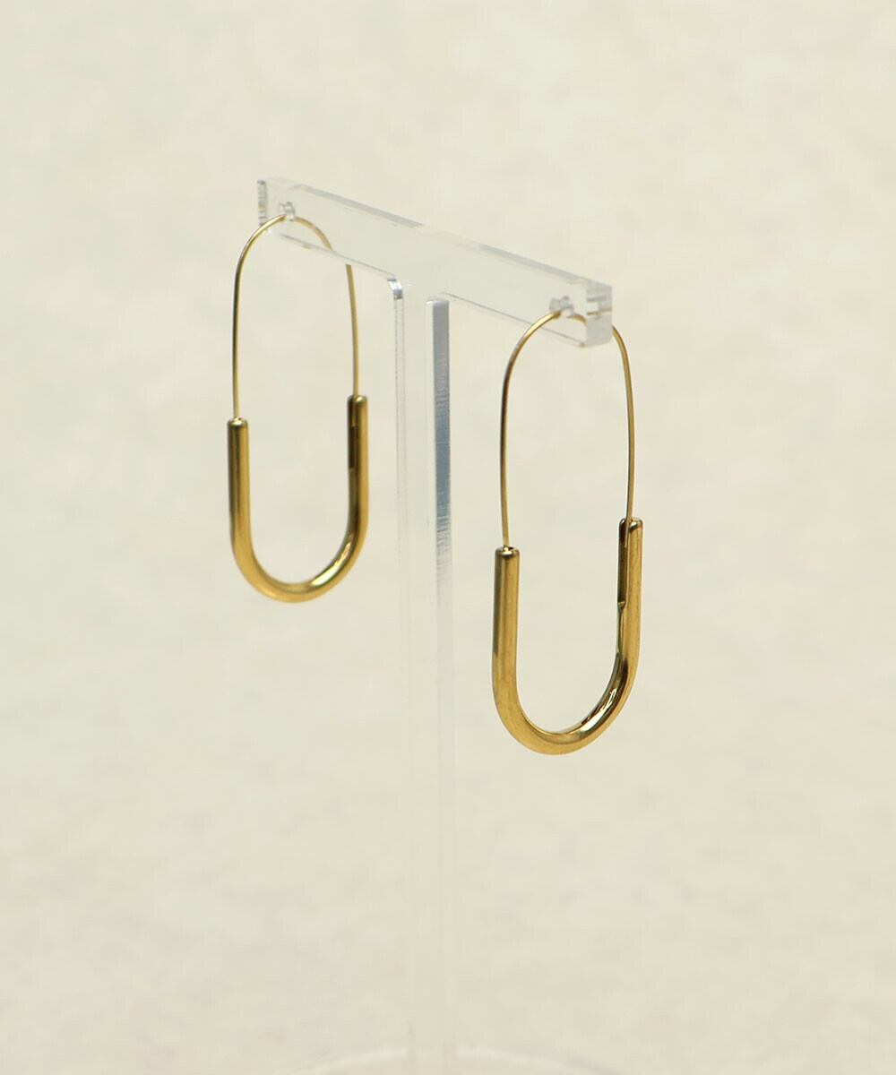 【サージカルステンレス 316L】 U字フープ ピアス  金属アレルギー対応