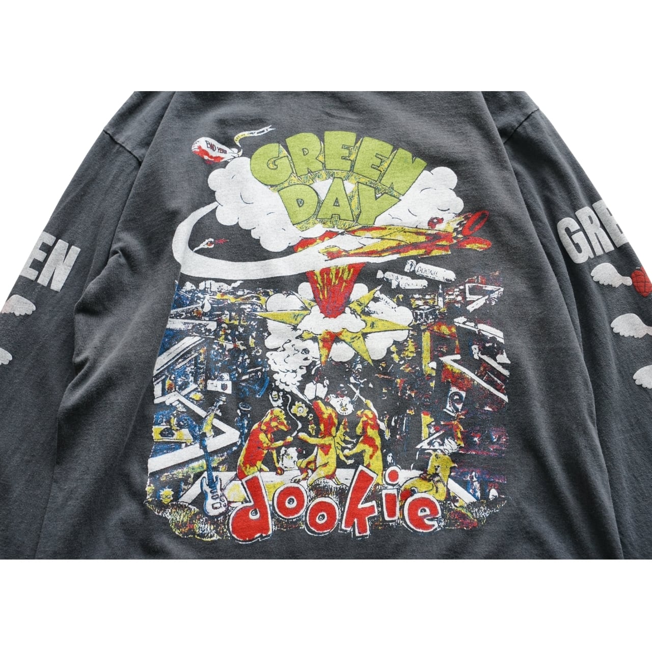 GREEN DAY グリーンデイ DOOKIE ツアーロングスリーブTシャツ L｜NA791