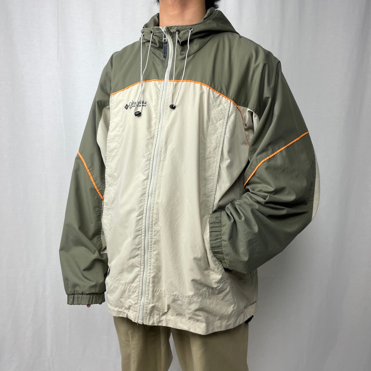 00s y2k old navy shell jaket マウンテンパーカー