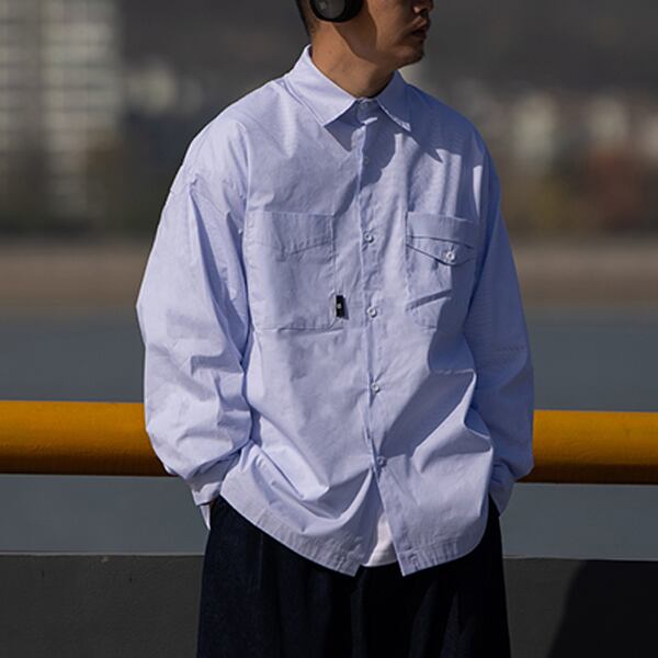 Front pocket design shirt C683