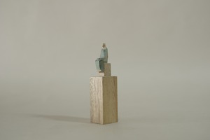 (124)wood figure-mini台付_067