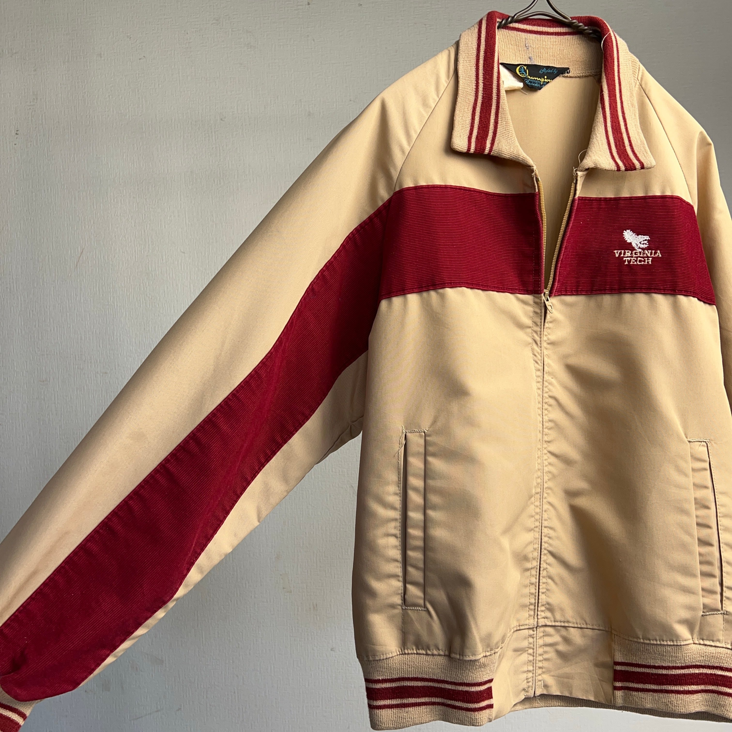 1970's Champion Runners Tag POLY×COTTON×CORDUROY SPORT JACKET 70