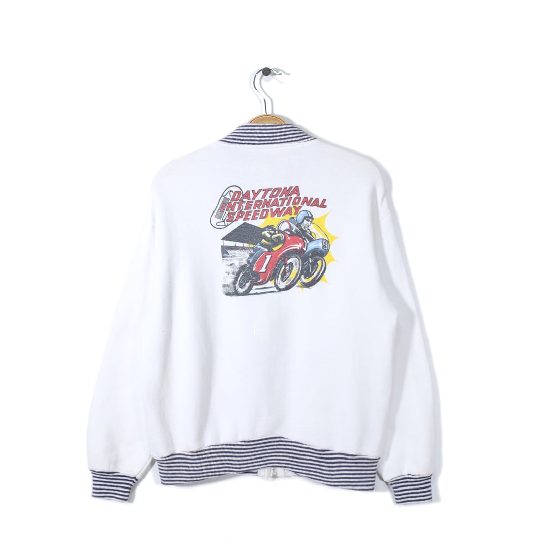 90年代 ナイキ☆カレッジスウェット L相当 染み込みプリント