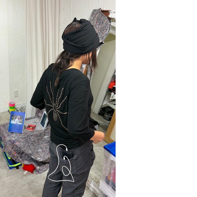 UNDERCOVER SpiderStudsKnitCardigan
