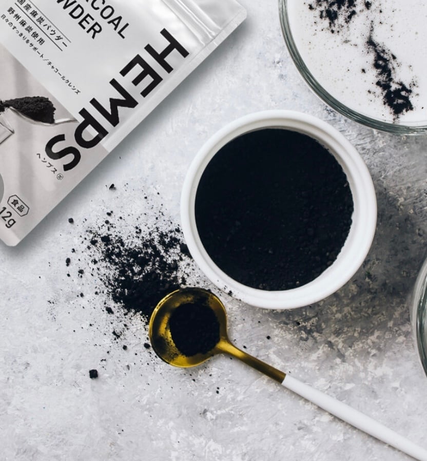 HEMPS】 麻炭 100％ パウダー 12g |