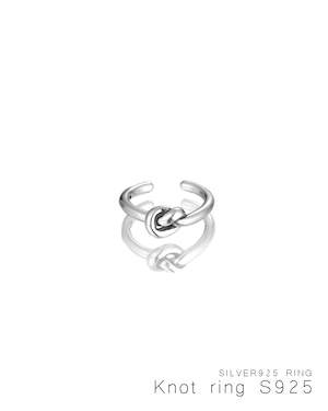 Knot ring S925