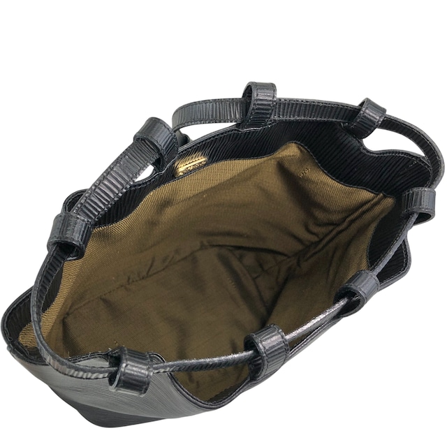 FENDI フェンディ ショルダーバッグ ブラック FFロゴ レザー バケツ型 vintage ヴィンテージ オールド 76k8ej