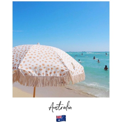 【数量限定】Sunny color animal beach parasol