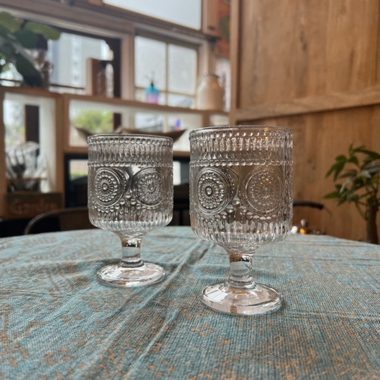 SMALL STEM CUP MARGARET　スモール ステム カップ マーガレット　マーガレット　　コップ　ガラス　デコレーション　パーティ　マーガレット　花言葉　真実の愛　彼氏　彼女　恋人　プレゼント　カクテル　ワイン　