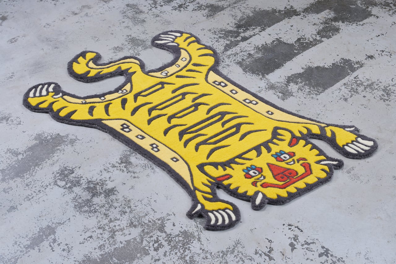 Tibetan Tiger Rug 《Sサイズ•ウール・オリジナル5・yellow 598