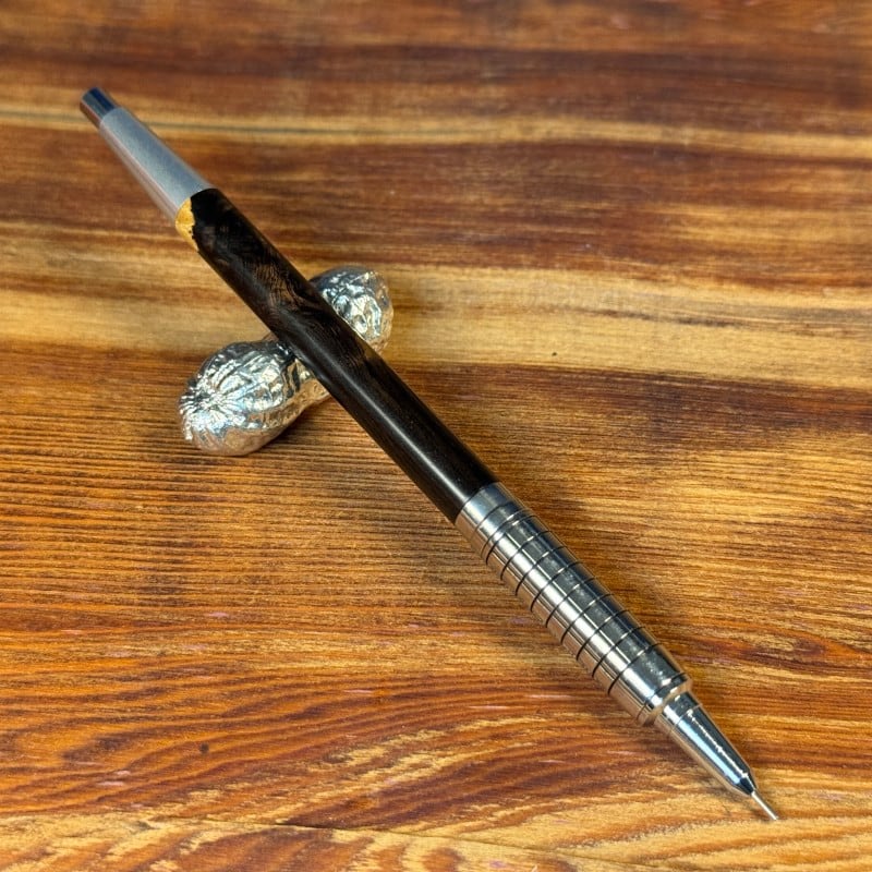 03155 アフリカンブラックウッドバール ST Draft 短軸 | クラフト工房