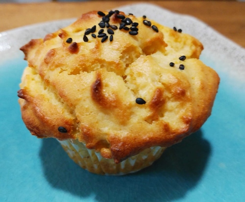 スイートポテト米粉マフィン