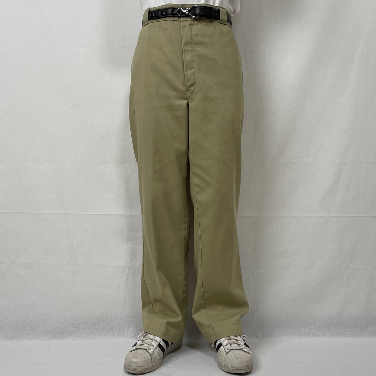 売ったり買ったりの商品80s USA製 Dickies ディッキーズ チビタグ ワークパンツ ベージュ