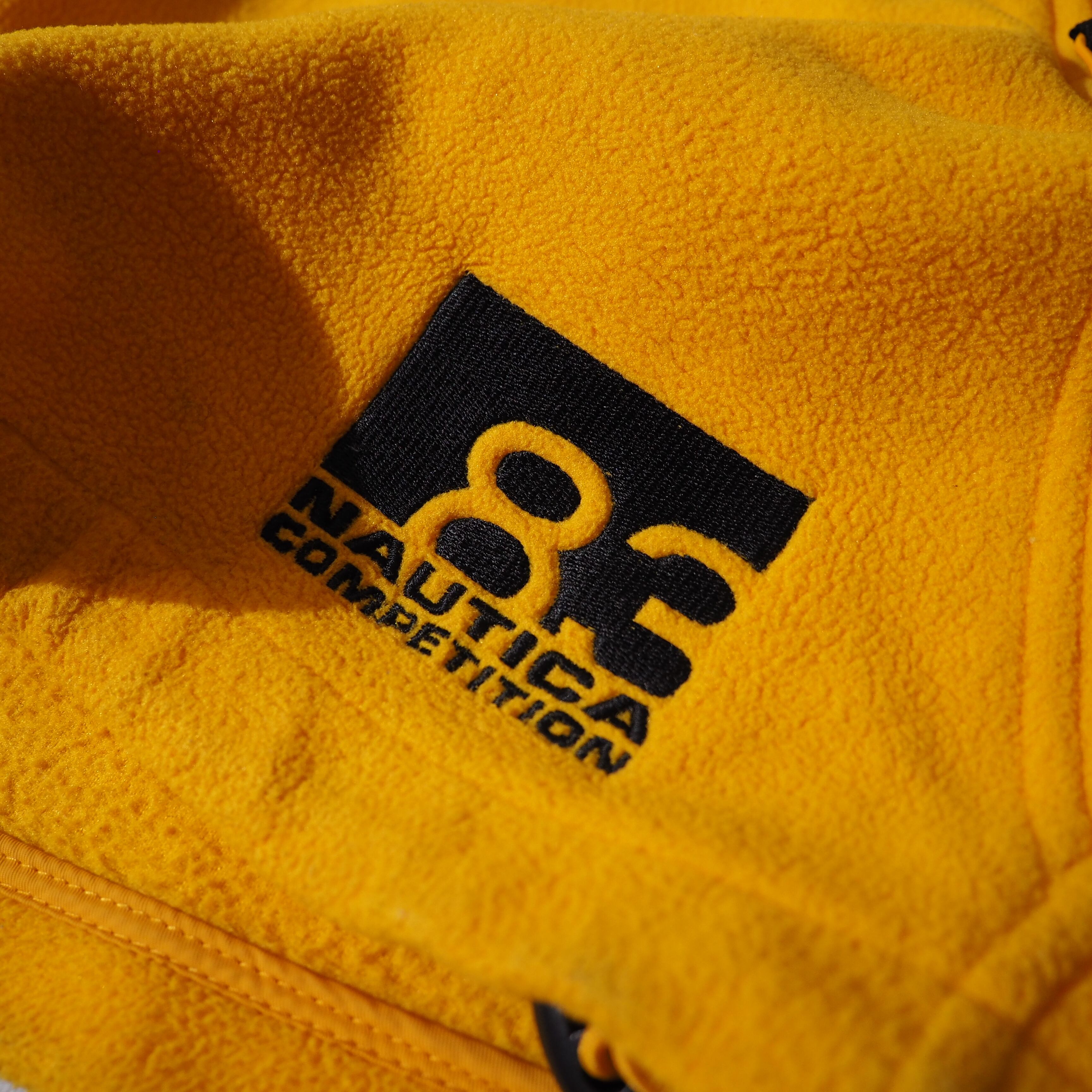 1990s ” NAUTICA competition ” Diagonal zip Technical High neck 2 - way jacket