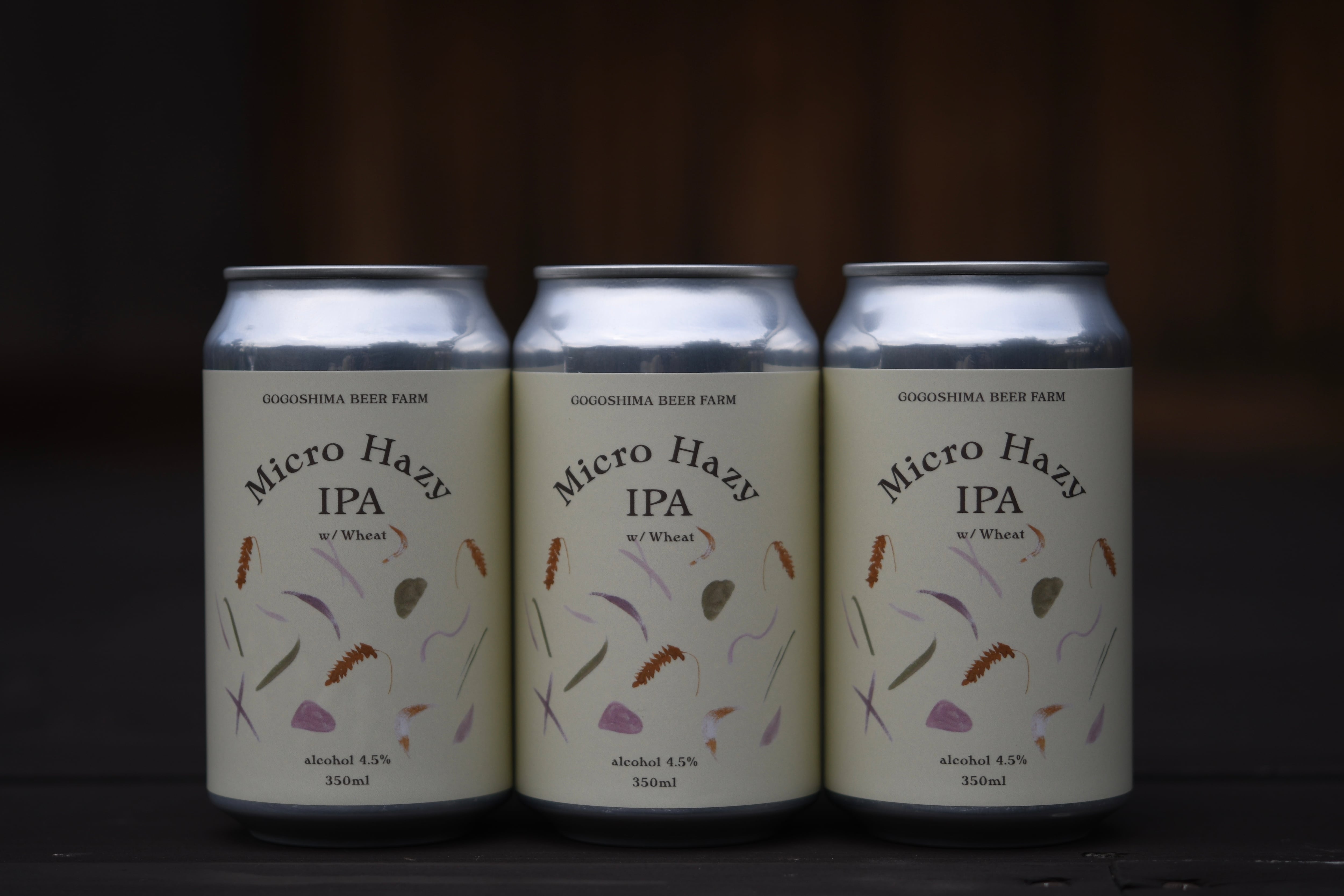 New】6缶セット MicroHazyIPA w/Wheat | gogoshima beer farm