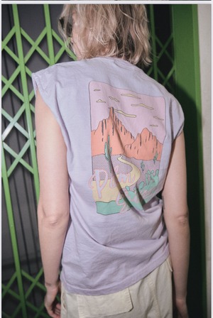 【ご予約】80S風リメイクノースリーブTee 8621011 【LeMelange】