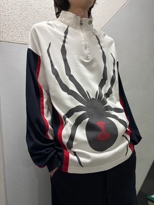 00's "spyder"  half zip cutsew