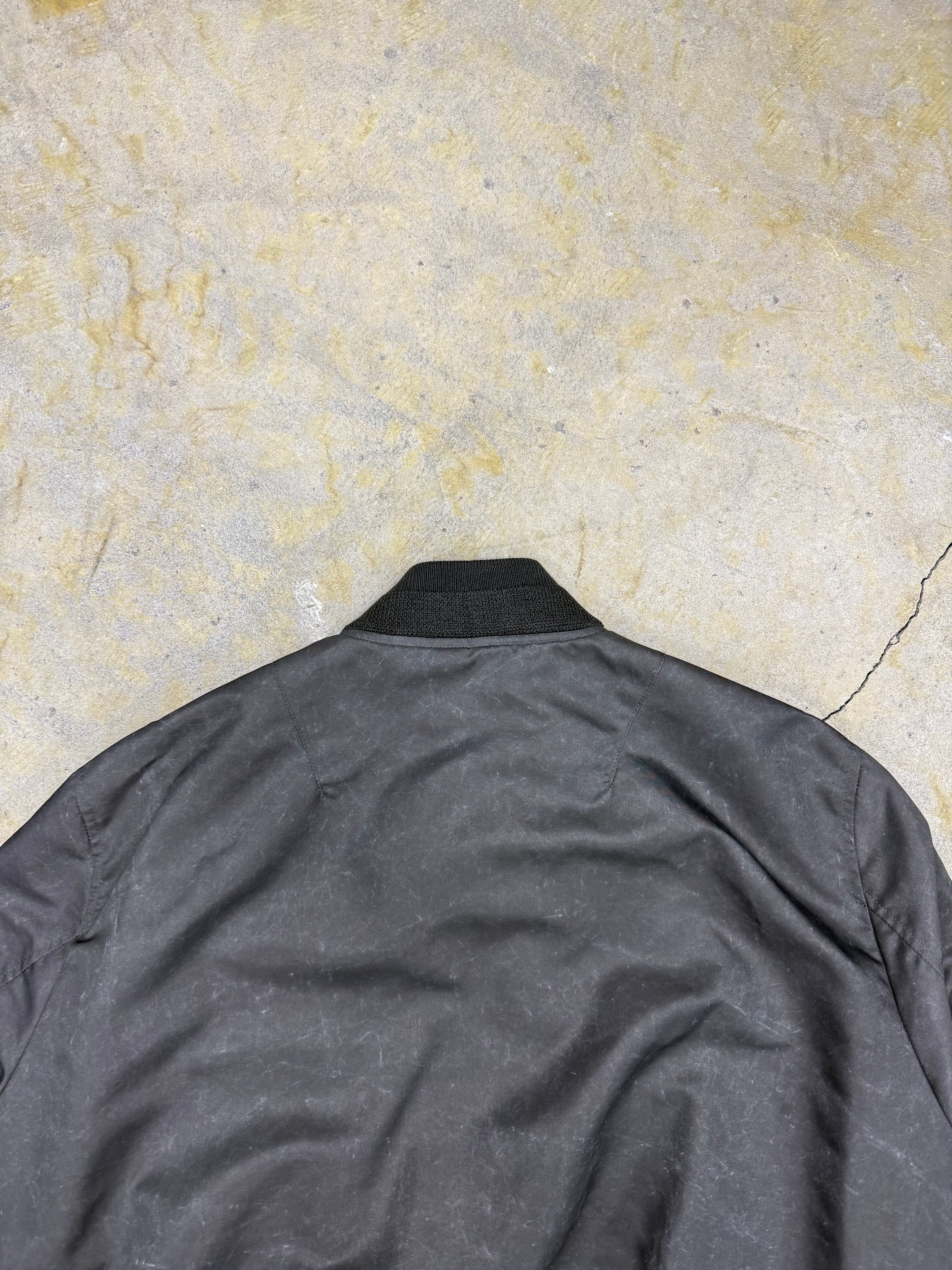 YUKI HASHIMOTO | YNECK MA-1 | BLACK | HOWDAY