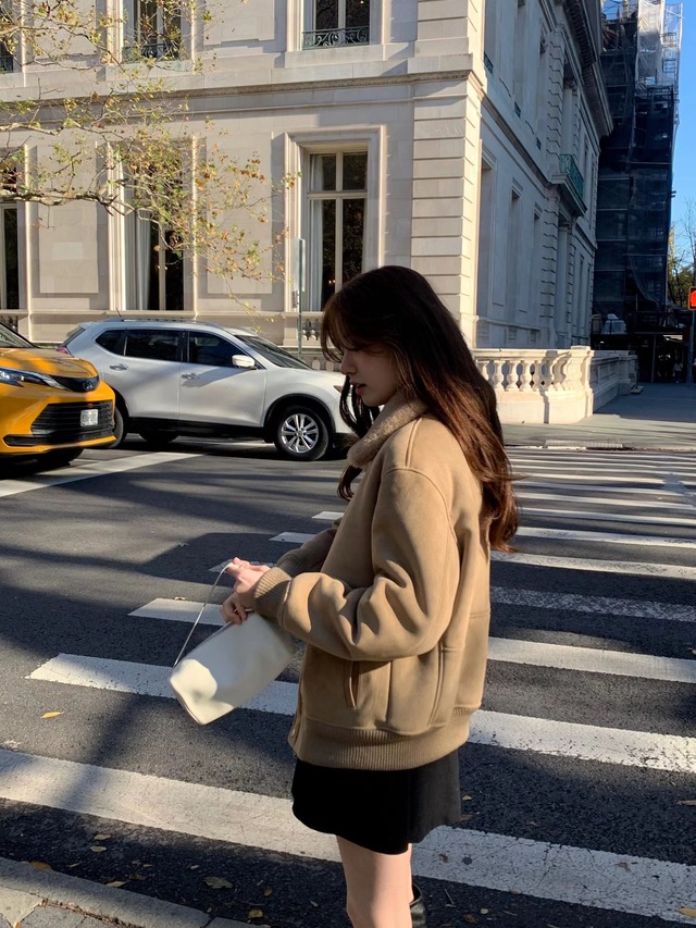 (OUNCE) mood suede fur mustang