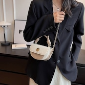 ラウンドバックル ミニバッグ 90019