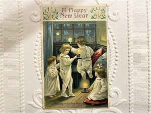 【GPG012】【New Year】antique card /display goods