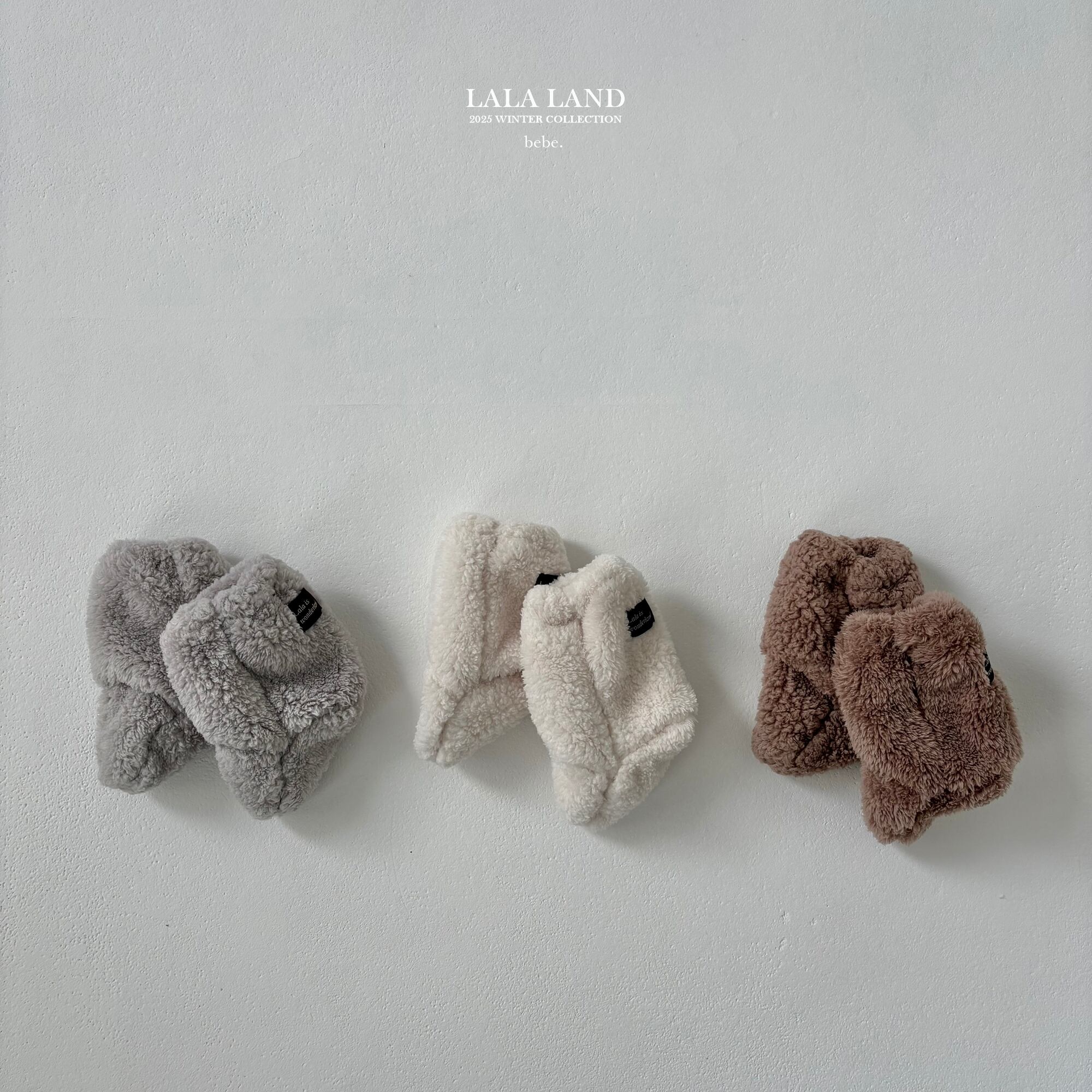 bebe foot warmer【lalaland】※12月下旬発送予定