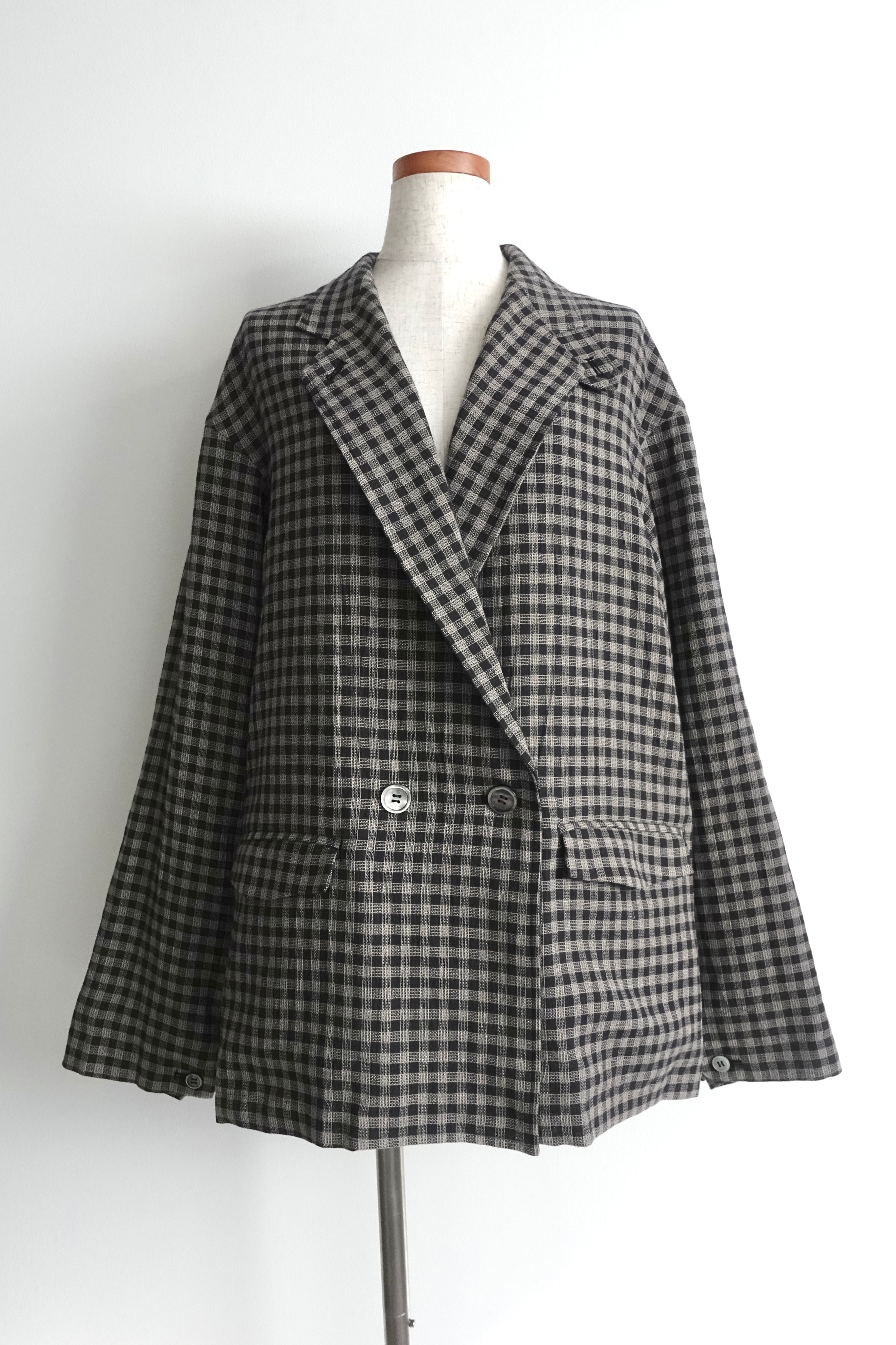 ERiKOKATORi】check cotton jacket | TOLMA.