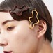 HAIR PIN || 【通常商品】 UNI-UNI HAIR PIN (GOLD+LEMON) || 1 HAIR PIN || GOLD×LEMON || EBH058