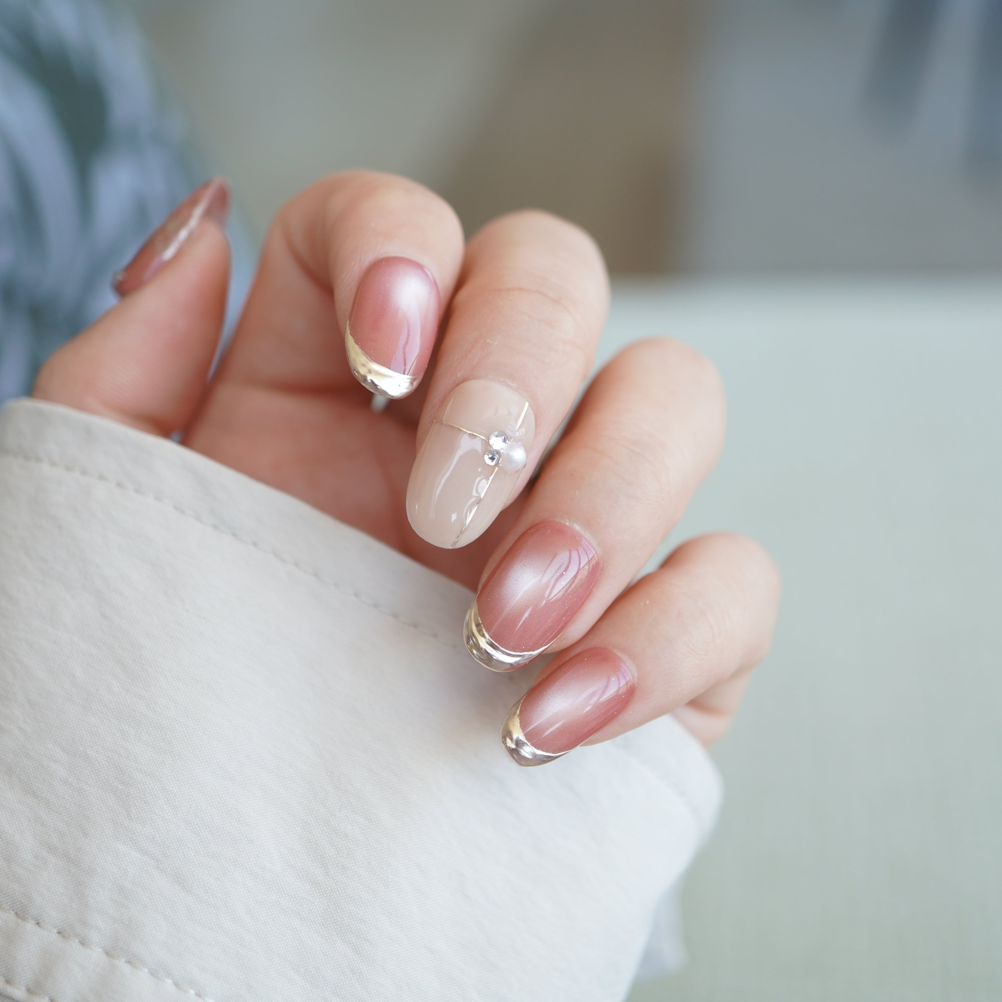 #450 秋冬 王冠シリーズ/XY026 繰り返し使えるネイルチップ