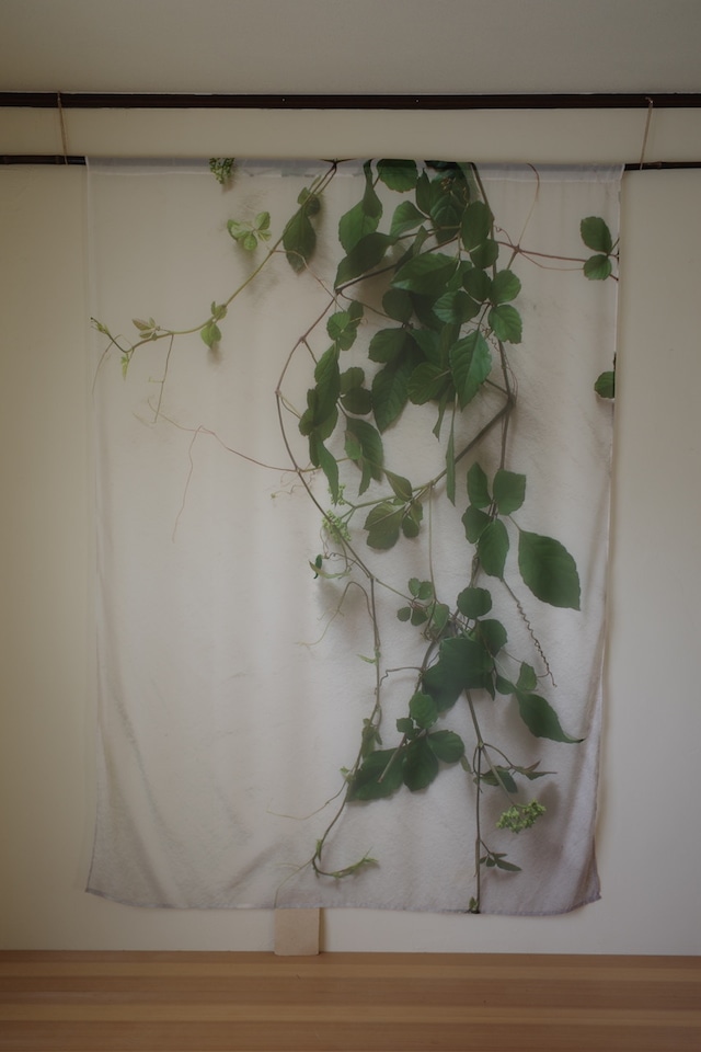 rūpa print curtain "All living things have meaning "8