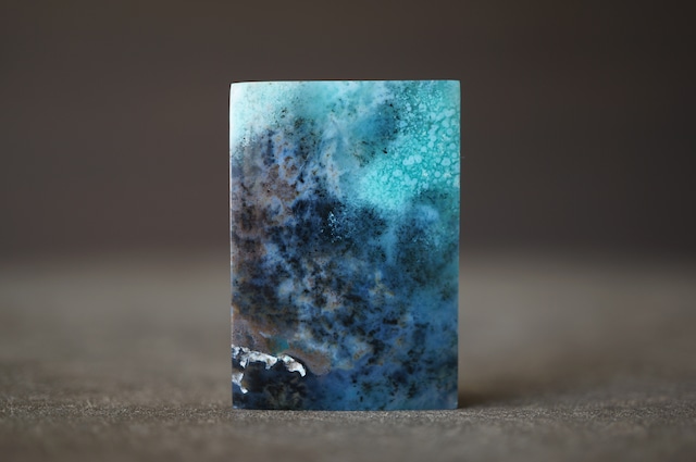 インドネシア産ブルーペトリファイドウッド Blue Opalized Petrified Wood 1979