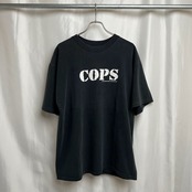 90s COPS　テレビ番組　シングルステッチ　Tシャツ　XL