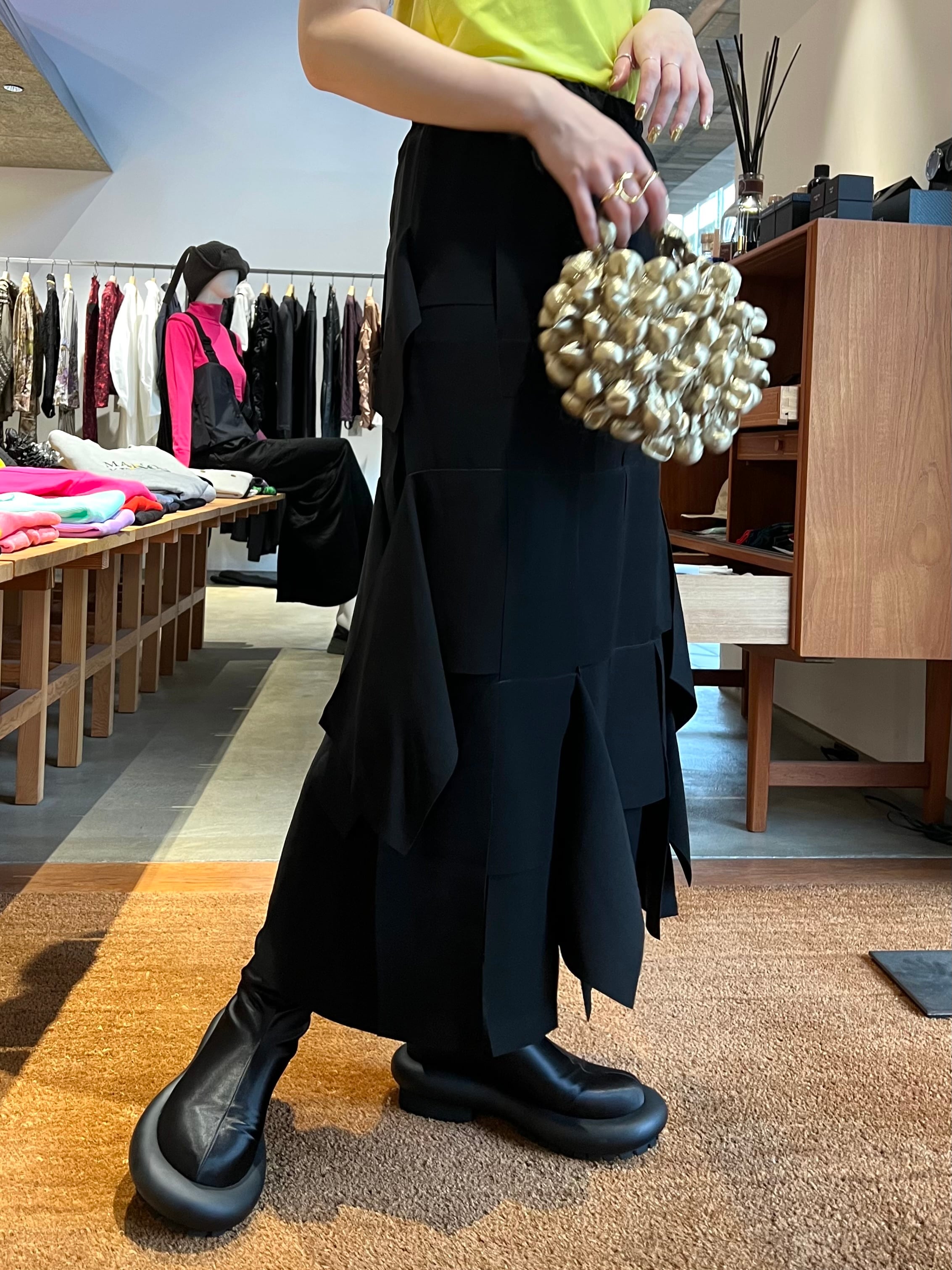 ENFOLD エンフォルド /WEAVE DRAPE SKIRT | TRENTオンラインショップ 