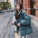 ダウンジャケット韓国 可愛いダウンコート中綿コート防寒コート レディース 大きいサイズキルティングアウター 福袋 T