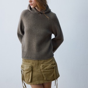 Soft Knit Hoodie  T3863