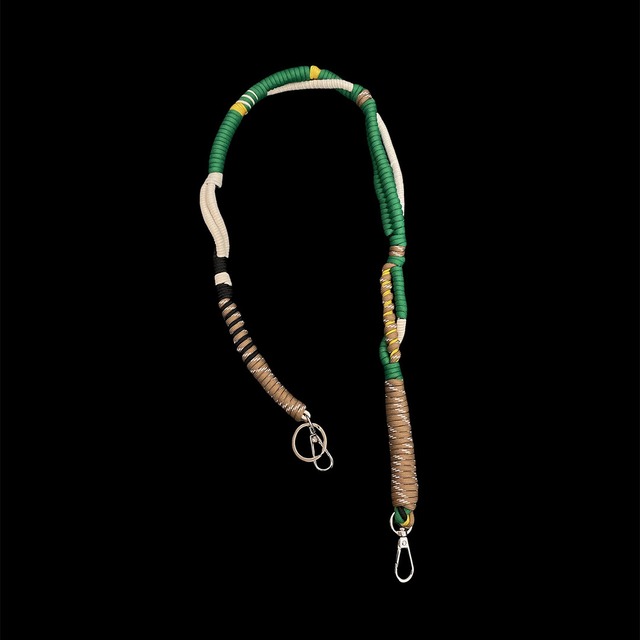 Eueeles (エウエエリス) rope / Green ショルダー ストラップ