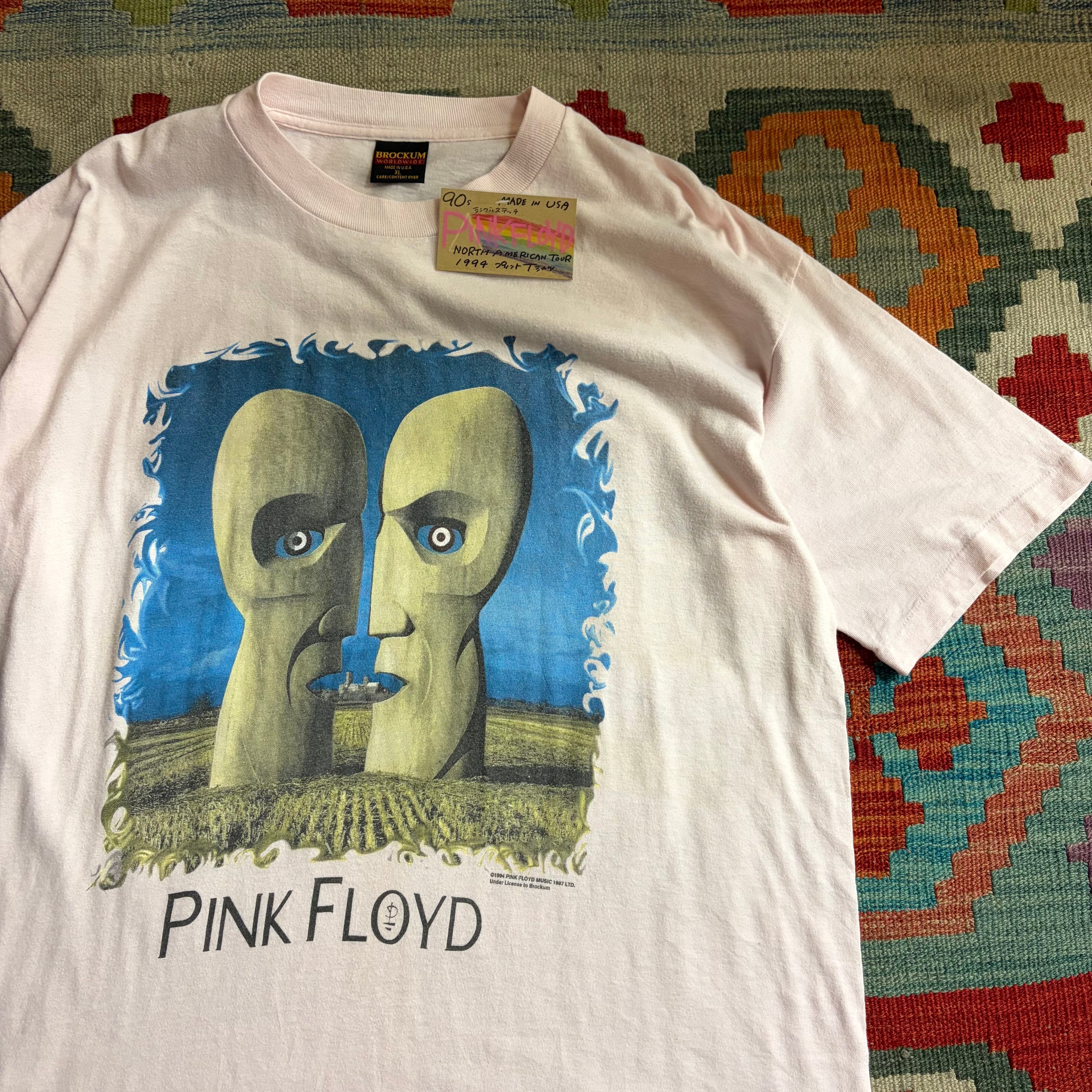 90smade in usa シングルステッチPINK FLOYD NORTH AMERICAN TOUR 1994