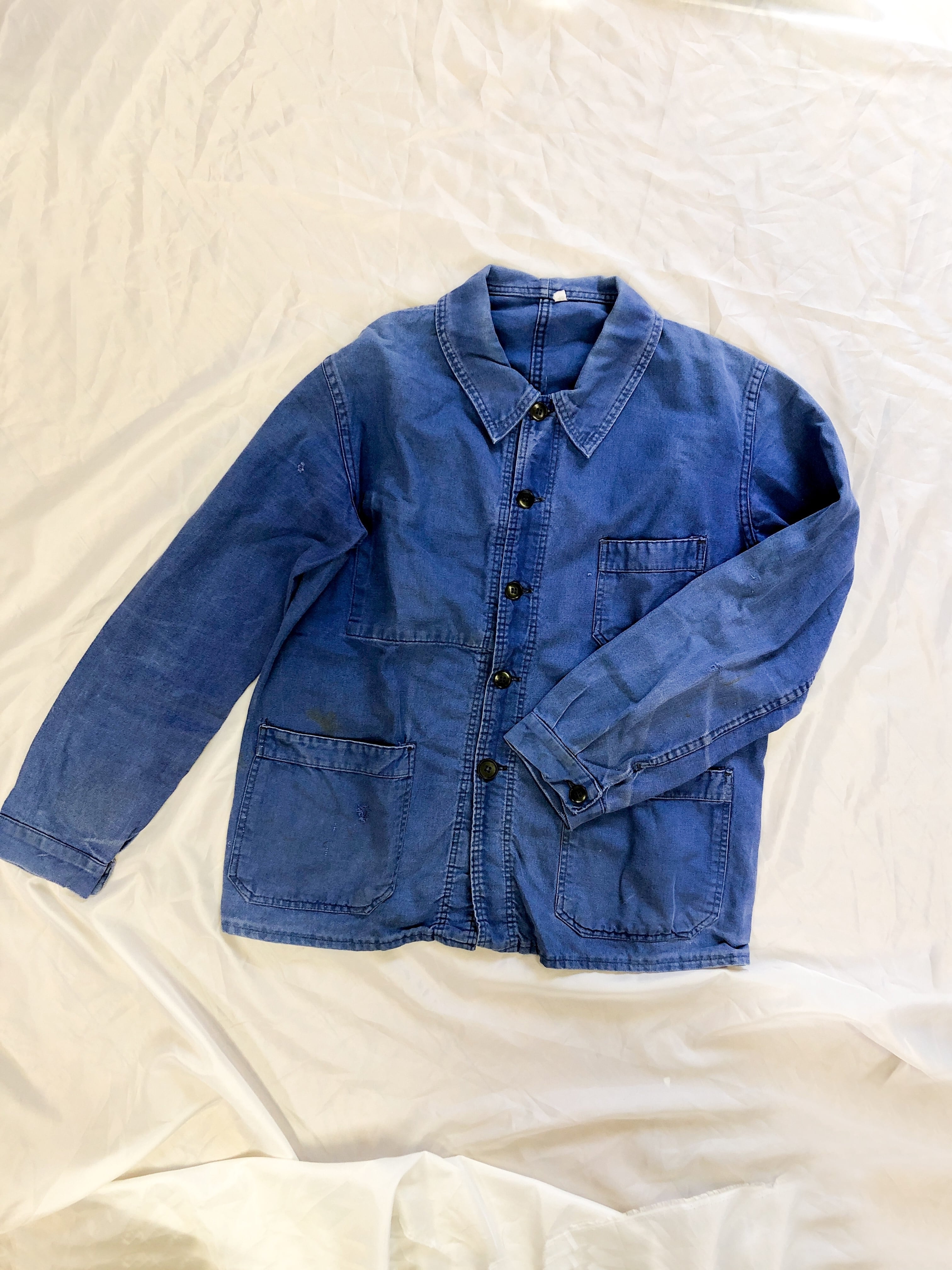 古 M相当 French HBT Chore Work Jacket 50s