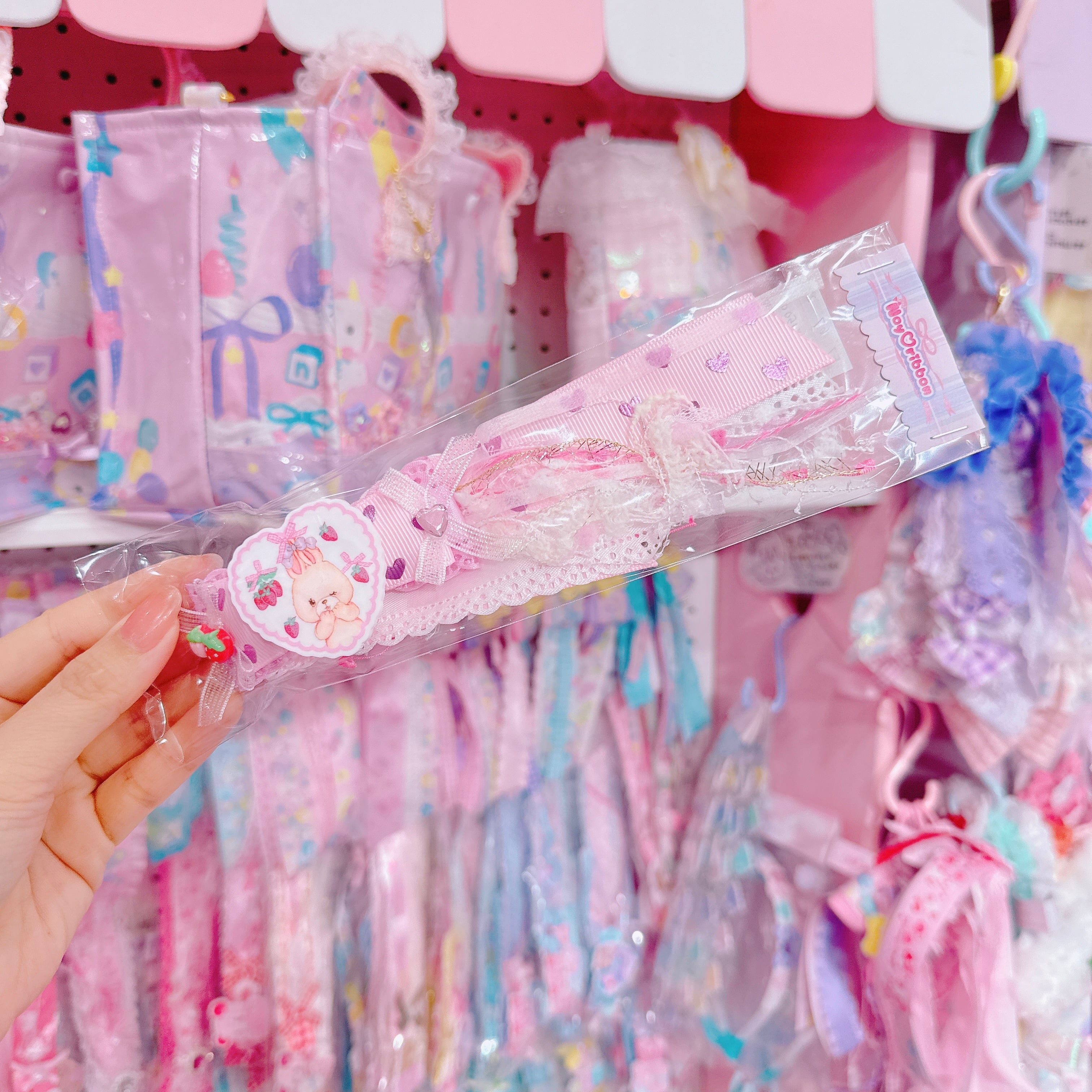【F7】67-22ゆめかわポニーオーヘアクリップ