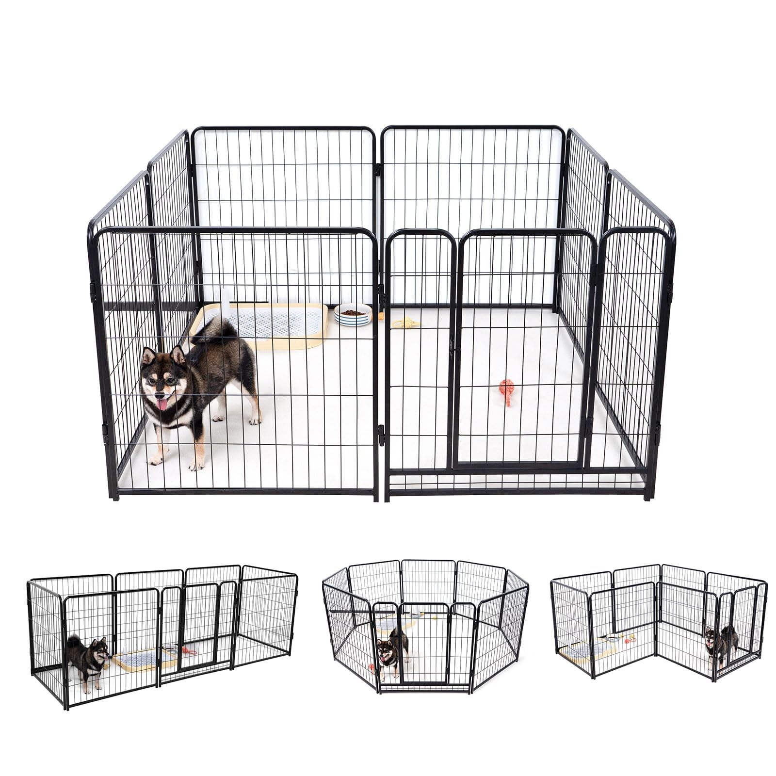 ペットフェンス 犬用ケージ 小型犬 ペットケージ 犬檻 犬小屋 ケージ