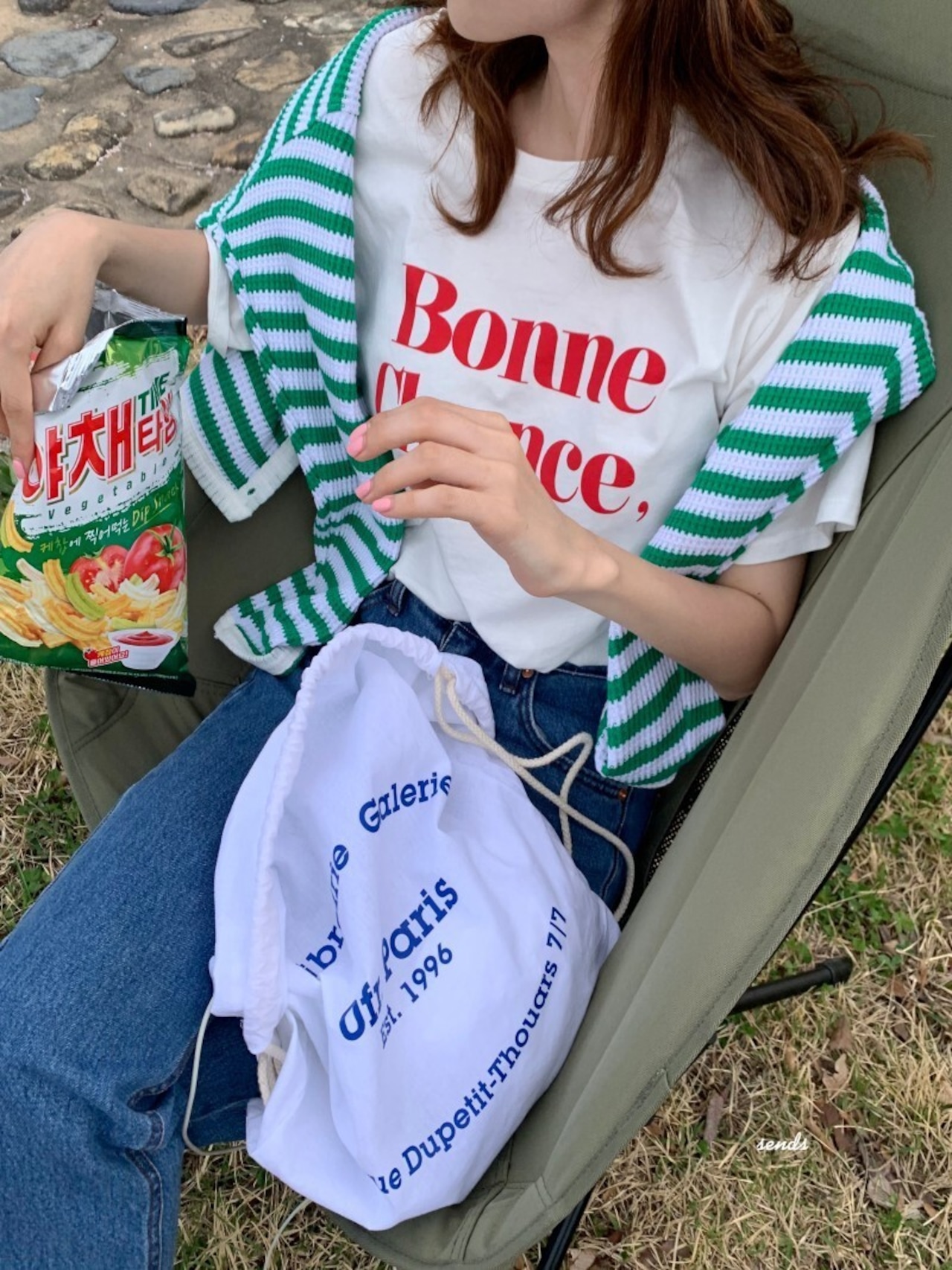 ロゴTシャツ D1376