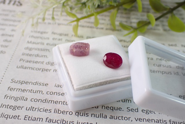 【原石セット】ルビー　1.78ct/2.71ct 　[C3-190]