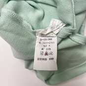 90s vintage CHAPS RALPH LAUREN チャップス ラルフローレン ポロシャツ M/ミントグリーン/日登美/鹿の子