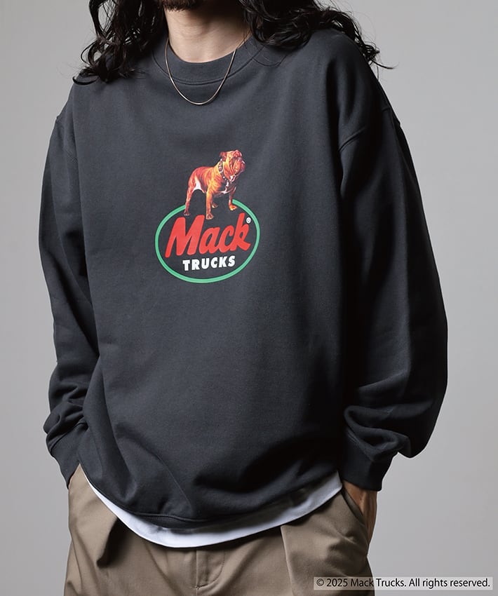 MACK TRUCKS / マック・トラックス ロゴ プリント オーバーサイズ