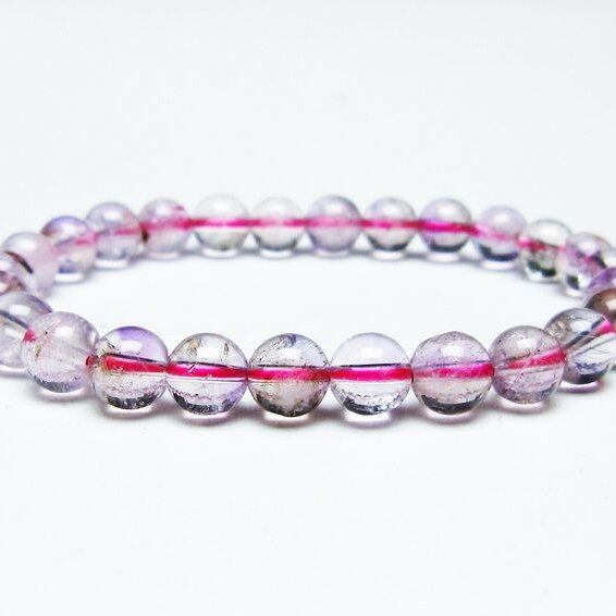 スーパーセブン ブレスレット セイクリッドセブン 7mm 一点物 メール便可 [M便 1/10] 111-46686