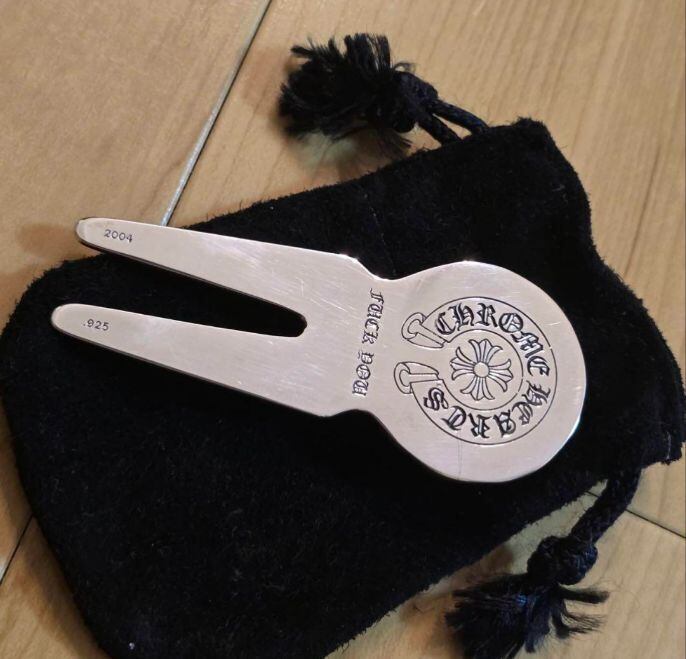 CHROME HEARTS クロムハーツ グリーンフォーク ホースシュー