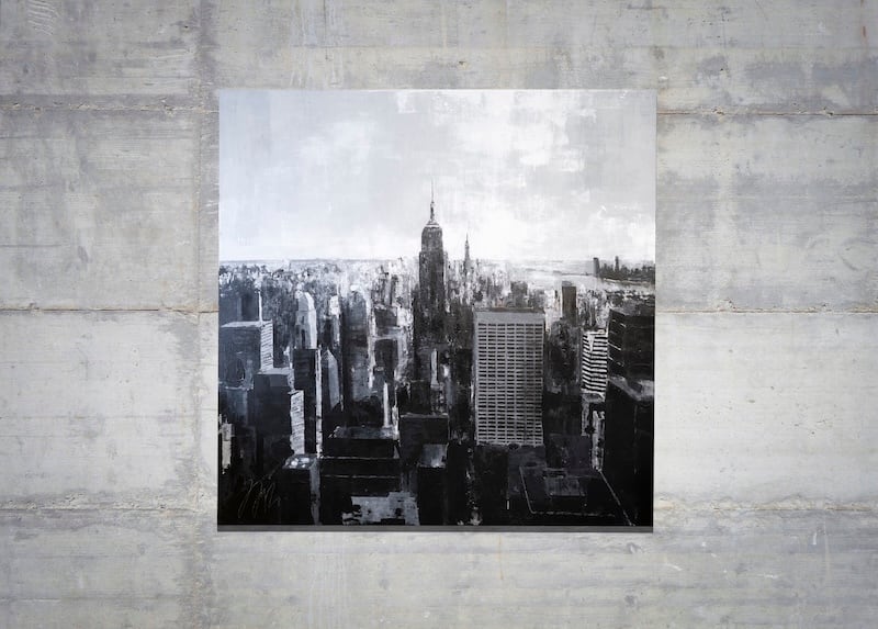 New York, city scape composition #15 / ニューヨークの街を描いた