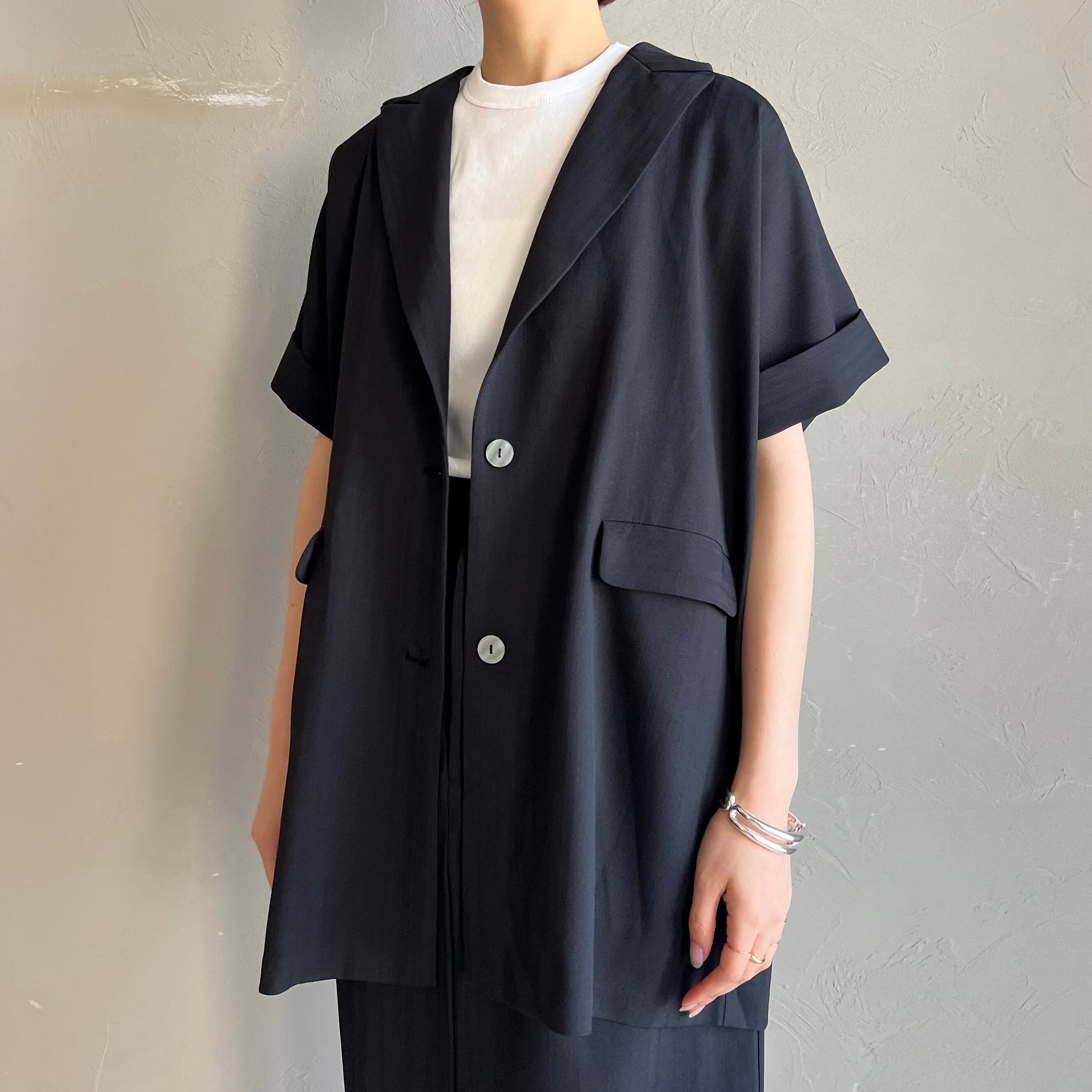 ROSIEE ロージー　半袖ジャケット ROSIEE】ハーフスリーブジャケット | valance 福井｜レディース